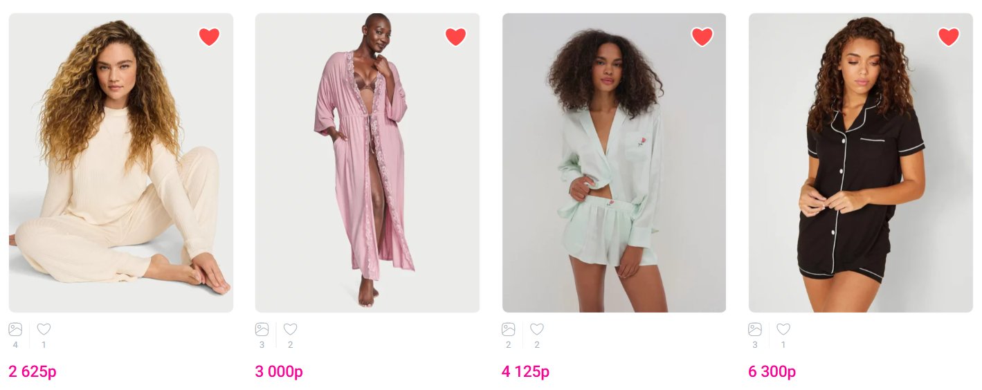 Пижамы Victoria's Secret